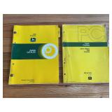 (2) John Deere Tractor Parts Catalogs