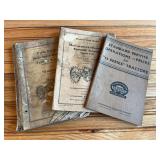 (3) McCormick-Deering + Farmall Tractor Manuals