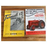 (2) Farmall + McCormick Tractor Sales Literature