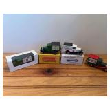 (4) Granite Threshing Bee Trucks Matchbox