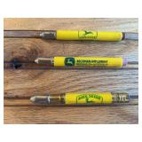 (3) John Deere Bullet Pencils