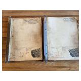 (2) John Deere A + G Tractor Parts Catalogs
