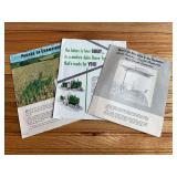 (3) John Deere Sales Literature