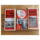 (3) McCormick-Deering Sales Literature