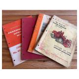 (4) Massey-Harris Combine Manuals
