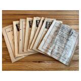 (8) John Deere Manuals