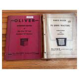 (2) Oliver Tractor Manuals