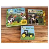 (3) John Deere Kids Books