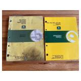 (2) John Deere Tractor Service + Operators Manuals