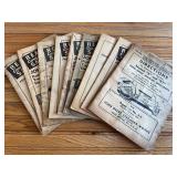(9) John Deere Manuals