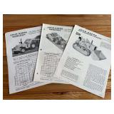 (3) John Deere Industrial Spec Sheets