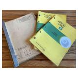 (3) John Deere A + B Tractor Parts Catalogs