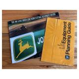 (2) John Deere Catalog + Equipment Planning Guide
