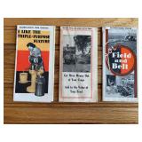 (3) McCormick-Deering Sales Literature