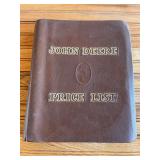 1972 John Deere Price List