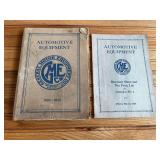 (2) 1924 General Motor Equipment Catalog + Price List