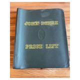 1974 John Deere Price List
