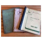 (3) John Deere Service School Manuals