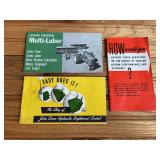 (3) John Deere Sales Literature