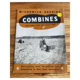 IHC McCormick-Deering Combines Sales Literature