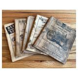 (5) John Deere Tractor Manuals