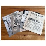 (4) John Deere Sales Literature