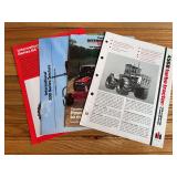 (4) IH Tractor Sales Literature