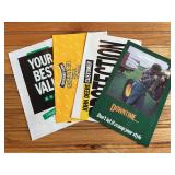 (4) John Deere Sales Literature