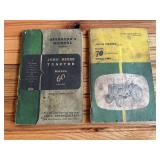 (2) John Deere Tractor Operators Manuals
