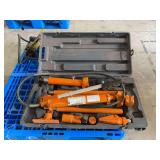 Central Hydraulics 10-Ton Portable Puller and Hydraulic Ram Kit
