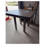 Brown Wooden Square Table 45x45 Inches