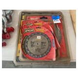 Assorted Saw Blades Lot including Milwaukee, Irwin, and Porter-Cable