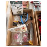 Woodworking Hardware and Clamps Assortment with Wood River T-Bolts and Buck Bros Saw Blades