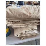 Stack of Canvas Drop Cloths