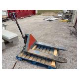 Zenith WTC Scissor Lift Pallet Jack, Max 1000 kg