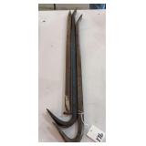 Assorted Metal Prying and Demolition Bars - Set of 3