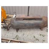 Horizontal Air Compressor Tank with Mounting Platform
