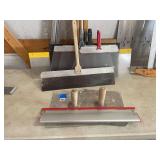 Assorted Drywall Skimming Blades and Finishing Trowels
