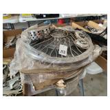 Corvette Wire Wheel Hubcaps with Center Caps