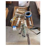 Assorted Paint Roller Frames and Supplies in Box