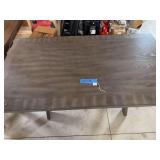 Wooden Dining Table 40x72 Inches with X-Base