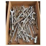 Assorted Combination and Open-End Wrenches Lot