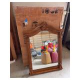 Set of 2 Wooden Framed Wall Mirrors with Original Boxes