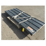 New Grey Metal Roof Panels