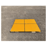 Yellow Steel Diamond Plate
