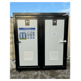 New Mobile Double Toilet