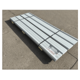 New White Metal Roof Panels