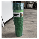 Green Vinyl Coated Lawn Fence