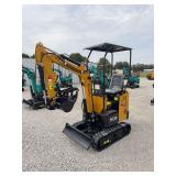 Gindustry CFG Industrial H13R Mini Excavator, Serial Number H13R2026A30703394