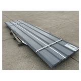 New Grey Metal Roof Panels